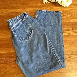 vtg Carriole mom jeans slant pocket high waist